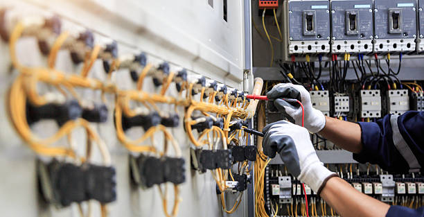 Professional Electrician technician working in St. Martins, MO